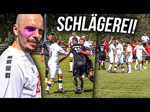 SCHLÄGEREI BEI UNSEREM KREISLIGA DERBY SPIEL! *Spielabbruch?!*