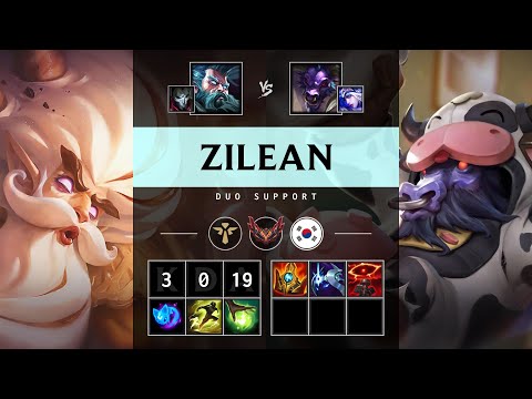 Zilean Support vs Alistar - KR Grandmaster Patch 25.20
