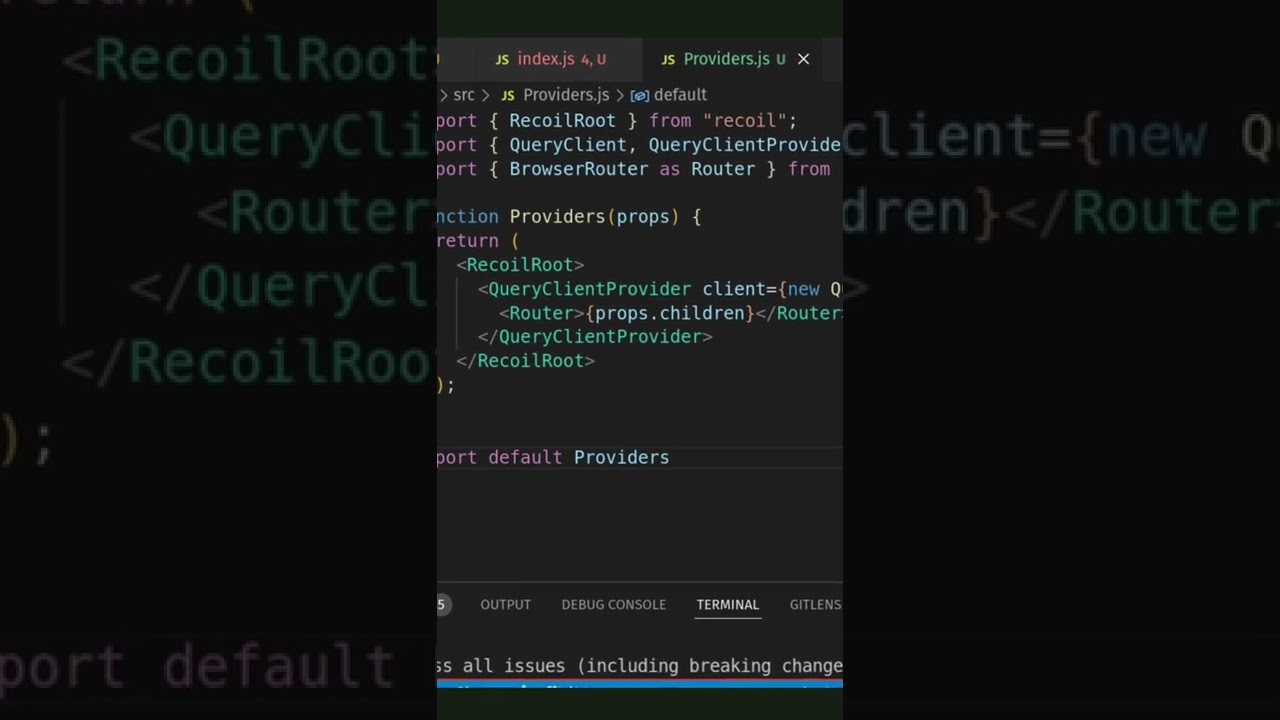 Cleaning Up ReactJS Providers