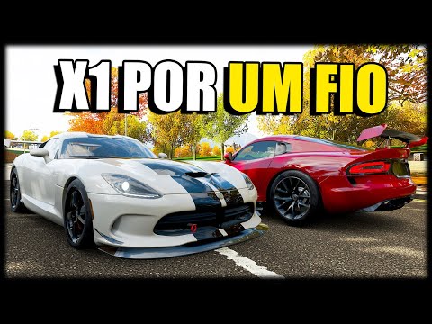 ESSE X1 CONTRA O ZOIOOGAMER FOI POR UM FIO - Forza Horizon 4 Online