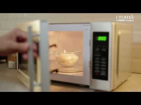 Croma 20L Solo Microwave with Touch Panel | Feature video