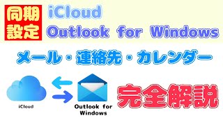 iCloudメールを【Outlook for Windows】に同期する方法