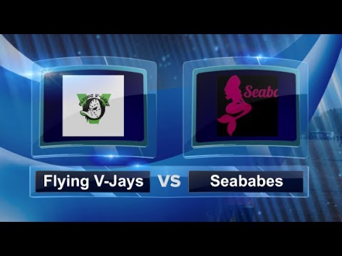 Flying V-Jays vs Seababes - Semi Finals - Women's Georgia Kickball Open #GKO2014
