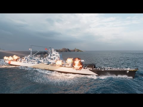 Yodo Sneaky Behind A Rock 4 Kills 323 K Damage World of Warships