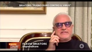 Flavio Briatore: il "Decreto Cura Italia" è il Decreto VERGOGNA - paranoico e Comunista.