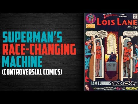 CONTROVERSIAL KEY COMICS - When Lois Lane changed her race for the day - Lois Lane #106