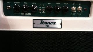 Video thumbnail for IBANEZ TSA15 test by MurphyMario13