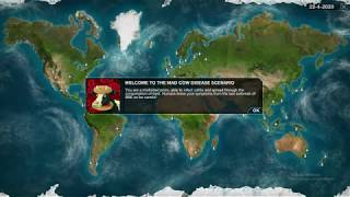 Plague Inc MEGA BRUTAL Mad Cow Disease - Reliable way to win demonstration