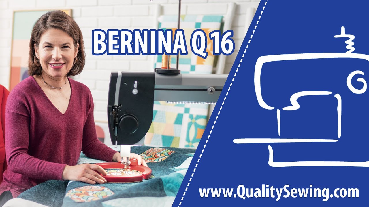 Bernina Q 16 Longarm with Amanda Murphy