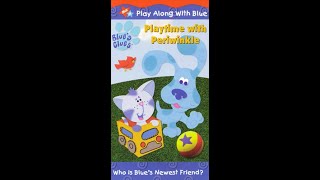 Opening To Blue's Clues: Playtime With Periwinkle 2001 VHS