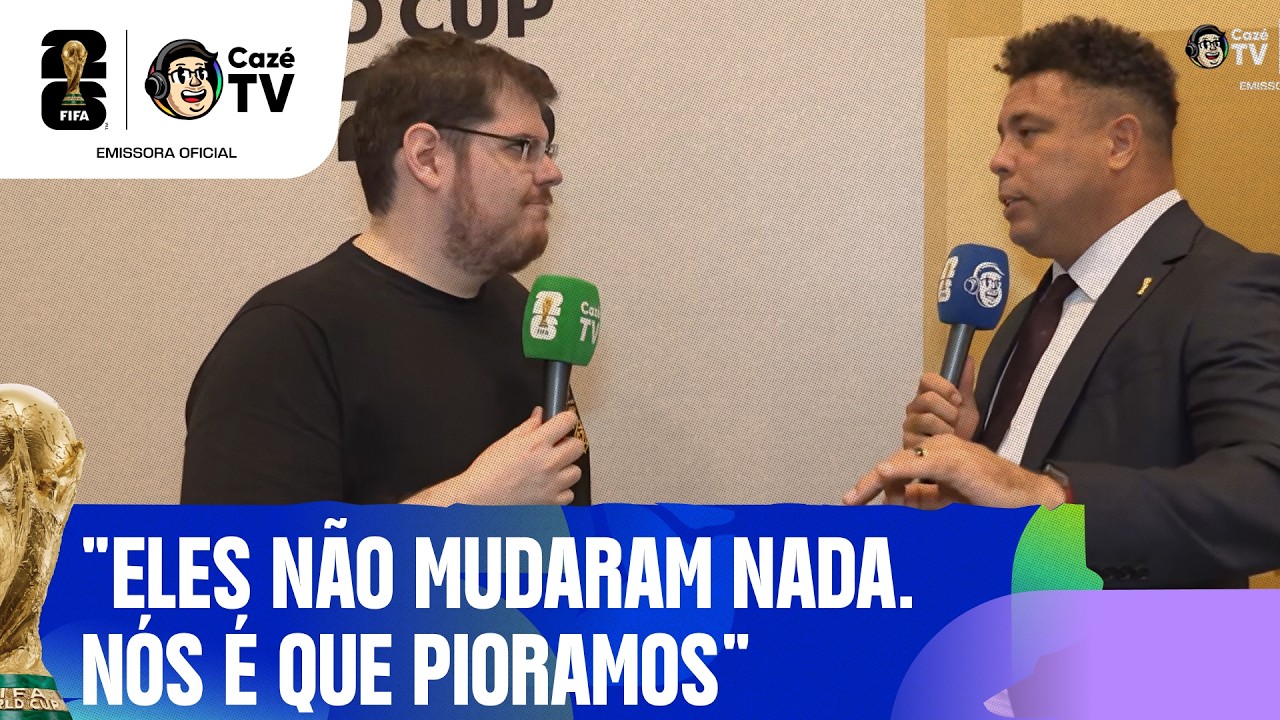 RONALDO E CASIMIRO FALAM SOBRE FINAL DA COPA, EVOLUÇÃO ARGENTINA E FUTURO DA SELEÇÃO BRASILEIRA