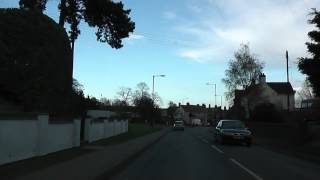 preview picture of video 'Driving Along Worcester Road, High Street, Head Street & Newlands, Pershore, Worcestershire, England'