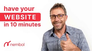 Build a website to sell products in 10 minutes - no coding required - Easy Website via Nembol