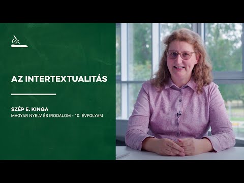 Az intertextualitás | Szép E. Kinga