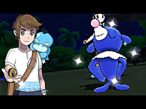 Live Shiny Popplio After 925 Eggs Via Masuda Method - Pokemon Sun & Moon