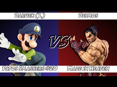 Patos Smashers #20 Heaven's Final - Daruek (Luigi/L) vs Deimos (Kazuya)