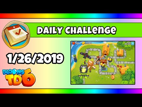 BTD6 Daily Challenge (MAIN MENU) - January 26, 2019