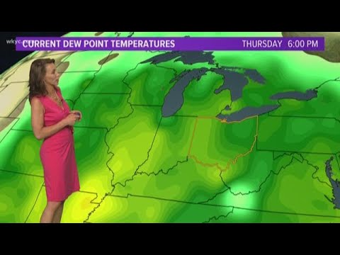 6 p.m. weather forecast for August 16, 2018
