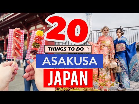 東京麻生必做的 20 件事 🇯🇵 | 日本旅遊指南 (20 things you MUST DO in ASAKUSA, TOKYO 🇯🇵 | Japan Travel Guide)