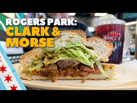 🇺🇸🇲🇽 Rogers Park Street Food – Going down Clark Street & Morse | Chicago Food