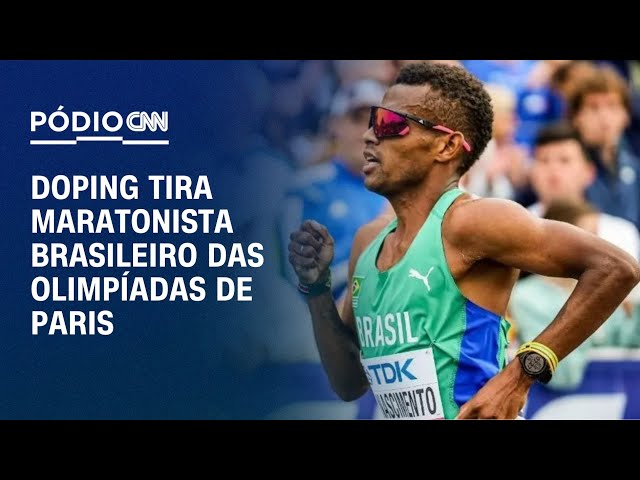 Doping tira maratonista brasileiro das Olimpíadas de Paris | CNN NOVO DIA