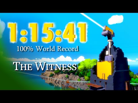 The Witness - 100% 1:15:43 | New World Record