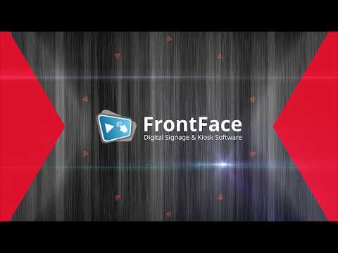 FrontFace 4 - Digital Signage & Kiosk Software (English)