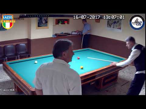Bencivenga vs Milione - Gara Regionale Hand. 1/2/3 CSB Martino's Billiards(LT) 13/16Lug2017