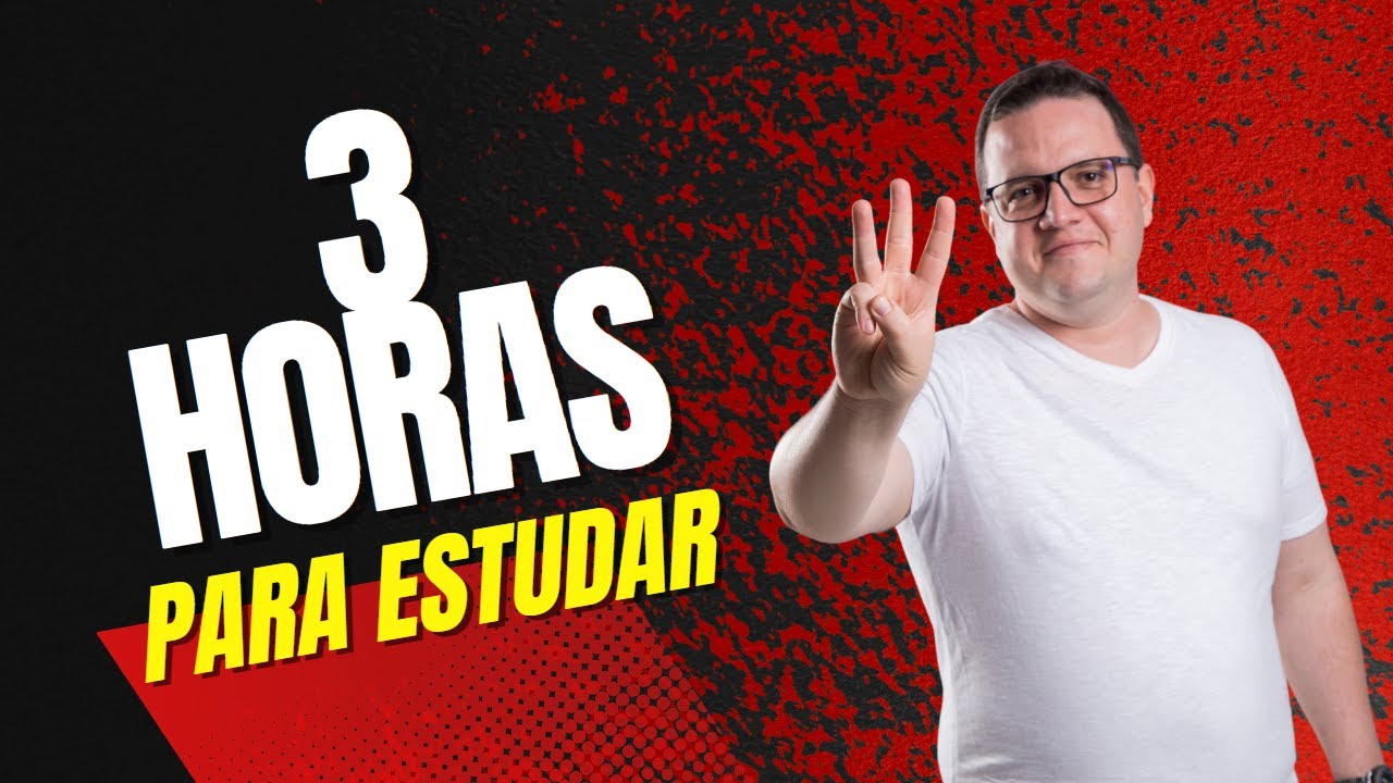 SEJA APROVADO COM 3 HORAS DE ESTUDO | CONCURSO PÚBLICO | PAULO GUIMARÃES