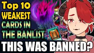 Top 10 Worst Cards Ever Put on the Forbidden and Limited List (Yugiboomer Reaction)