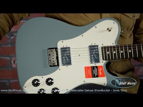 Fender American Professional Telecaster Deluxe ShawBucker - Sonic Gray