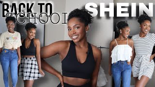BACK2SCHOOL TRY ON HAUL 👩🏾‍🏫📚📓👗 with SHEIN ✨| LIFEOFT