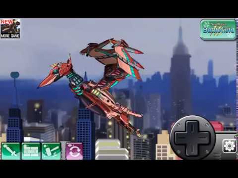 Quetzalcoatlus - Combine! Dino Robot Video