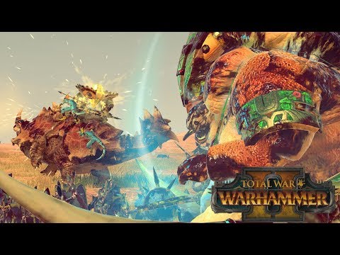 DAKKA TOAD UNLOAD - Lizardmen vs Dark Elves // Total War: Warhammer II Online Battle