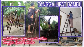 Download lagu BAMBOO FOLDING LADDER || How to make a bamboo folding ladder craft mp3