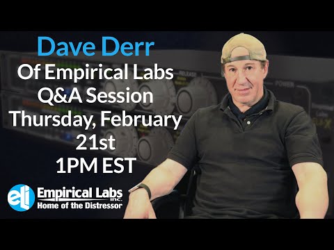 (Audio Compression) Distressor An Analog Compressor - Inventor Q&A