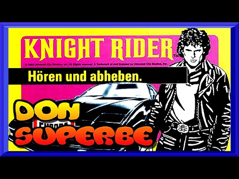 KNIGHT RIDER HÖRSPIEL FOLGE 1: WIE ALLES BEGANN (KOMPLETT / 1989)