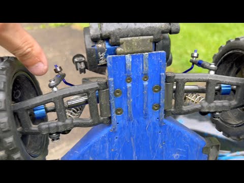 TRAXXAS SLASH 2wd - NEW SWAY BAR SETUP and TEST!!