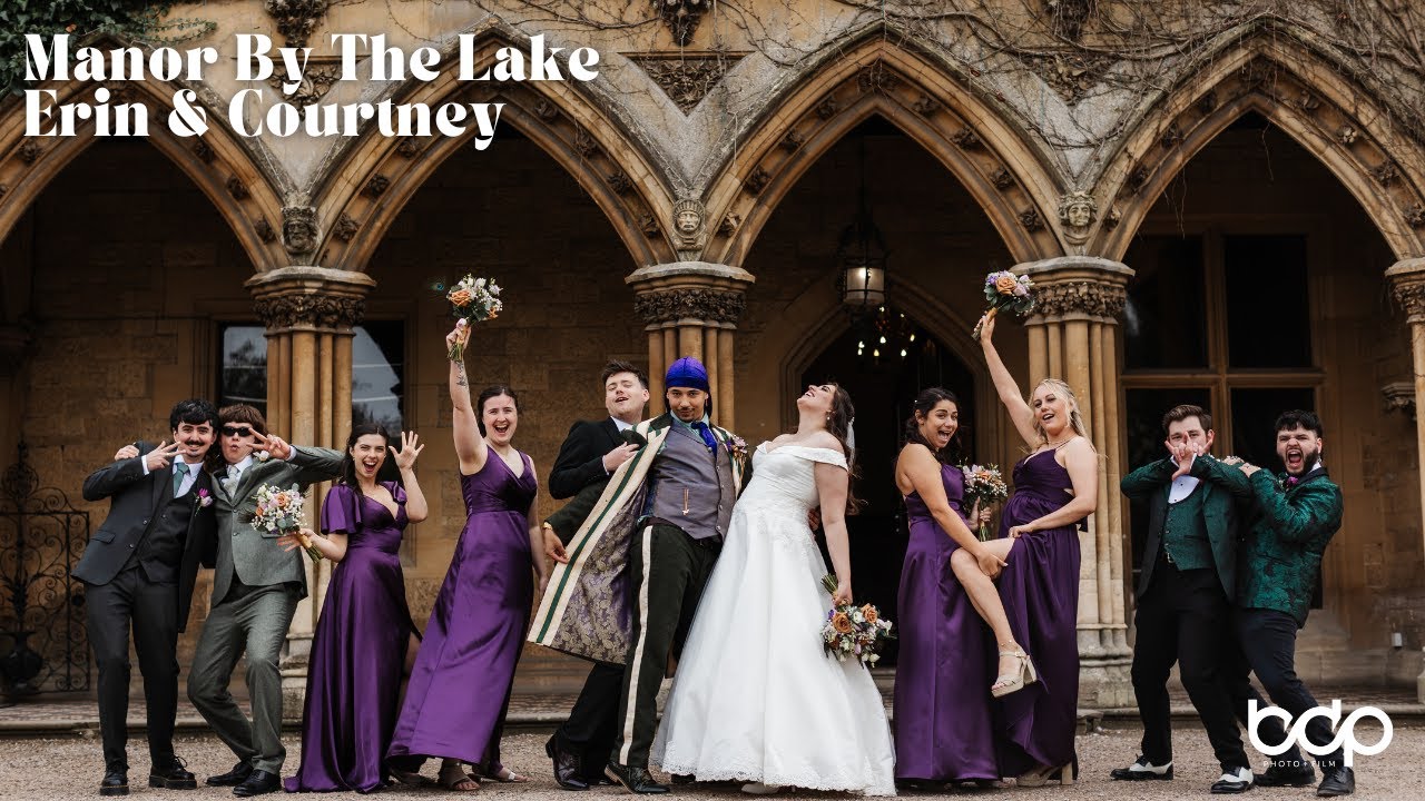Manor By The Lake wedding photography and film