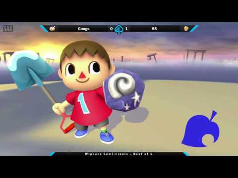 Gambit: Street Fight Winners Semis - Googs (Olimar) vs SS (Villager/Cloud)