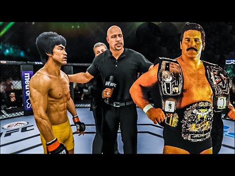 UFC4 Bruce Lee vs Dan Severn EA Sports UFC 4 PS5