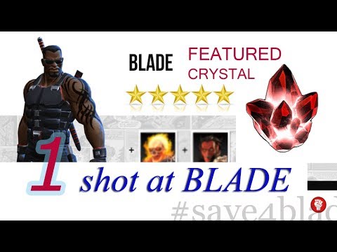 MCOC 5 Star BLADE Featured Crystal Opening