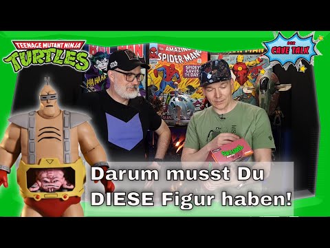 NECA Cartoon Turtles Krang Android Body & Überraschung | Der Cave Talk
