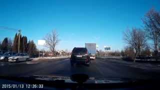 preview picture of video 'Наглый водитель фуры / Insolent Truck Driver (Jelgava)'