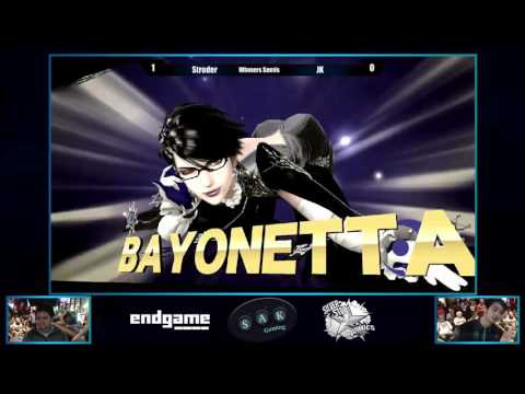 Rise 2016 Top 32 Winners Semis - Stroder (Greninja/Cloud) vs JK (Bayonetta)
