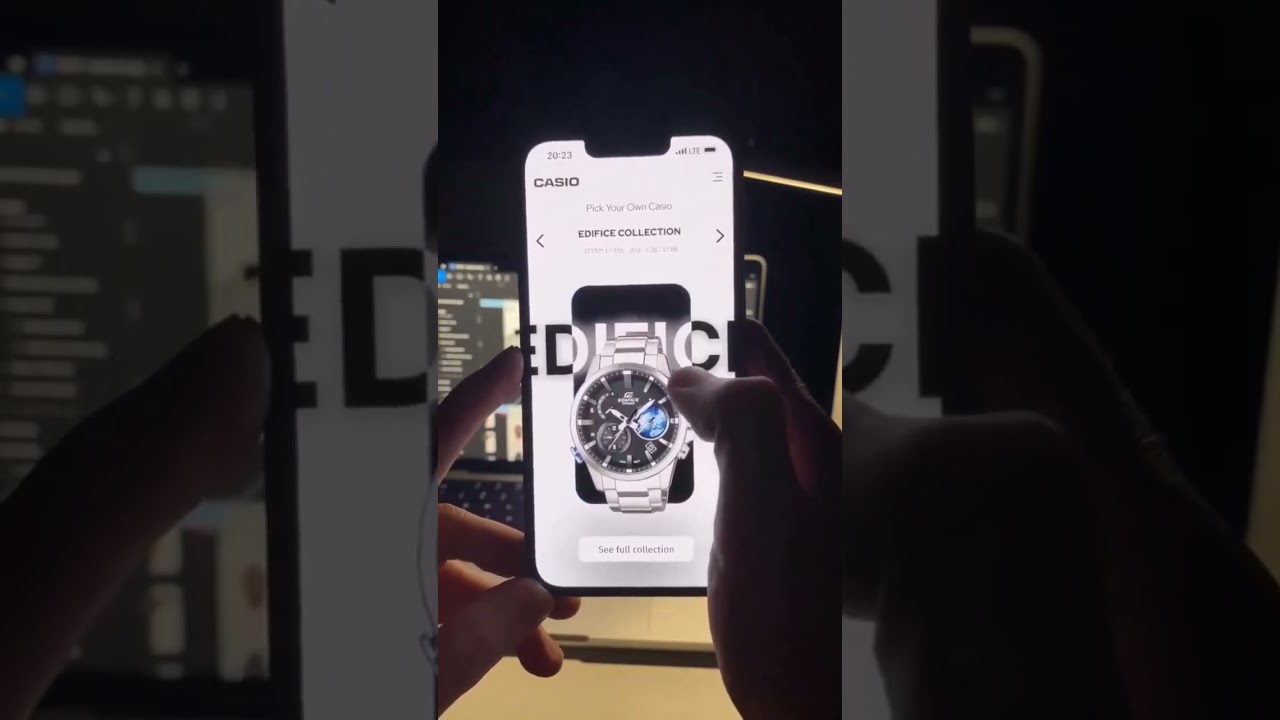 CASIO store mobile app prototype ❤️#design #colors #figma #trending #prototype #uiux #figmatips