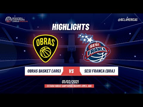 Obras Sanitarias vs. SESI FRANCA - Game Highlights