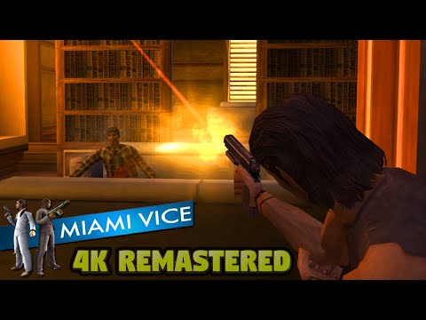 Miami Vice: The Game - INTRO & Begin Gameplay PSP Remastered 4K