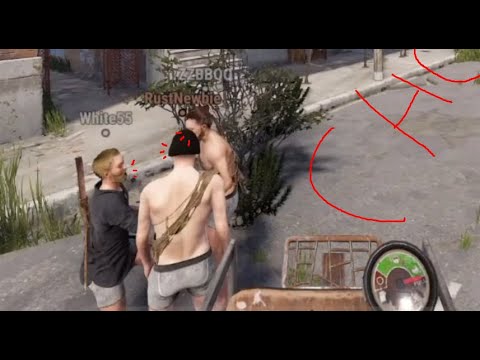 Rust Screaming Chinese Clan Leaders Going AT IT in Outpost