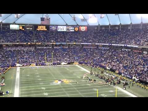 Metrodome Finale - Closing Ceremony - Lions@Vikings